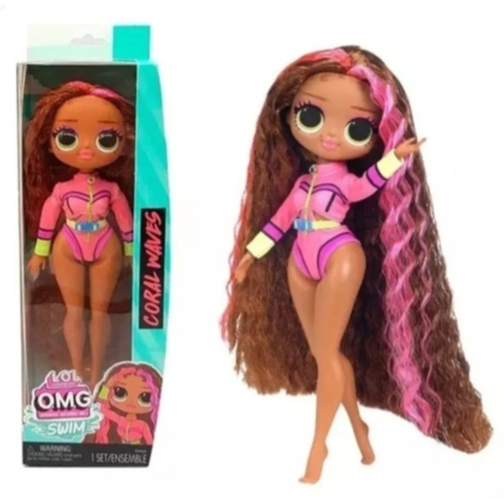 L.O.L Surprise! O.M.G.‎ Lot/3 Swim Dolls Coral Waves